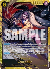 One Piece TCG - Crocodile OP14-120