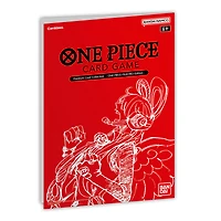 BANDAI ONE PIECE CARD GAME - PREMIUM CARD COLLECTION BINDER - FILM RED