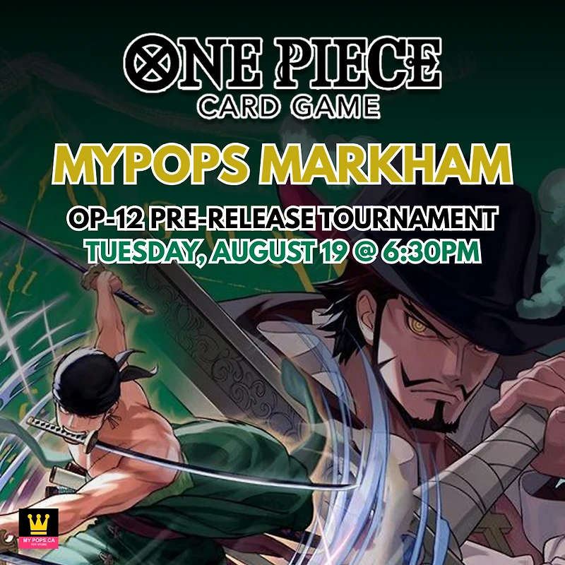 One Piece TCG: OP-12 Pre-Release Tournament - Markham