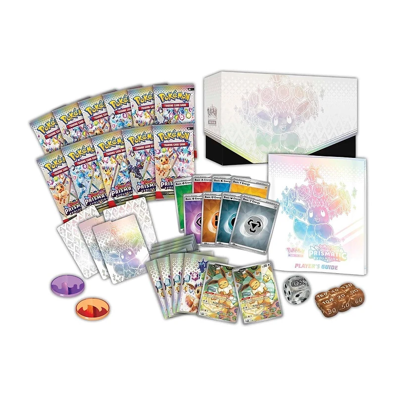 Pokemon TCG: Scarlet & Violet - Prismatic Evolutions Elite Trainer Box (ETB) [Pokemon Center Exclusive]