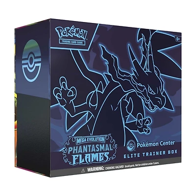 Pokemon TCG: Mega Evolution - Phantasmal Flames Pokemon Center Elite Trainer Box (ETB)