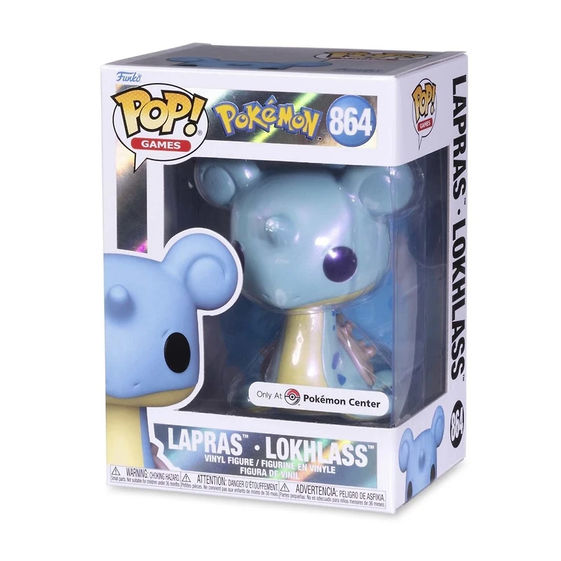 Funko Pop! Games: Pokemon - Lapras (Pearlescent) #864 [Pokemon Center Exclusive]
