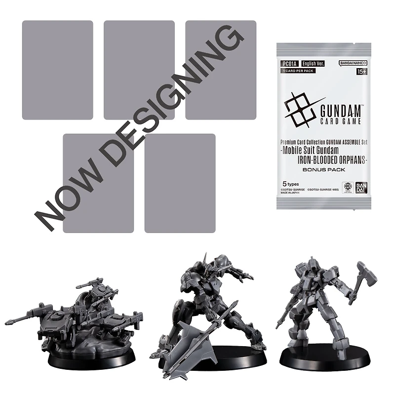 Gundam CG - Premium Card Collection Mobile Suit Gundam Iron Blooded Orphans Assemble Set [PC01A] *PREORDER*