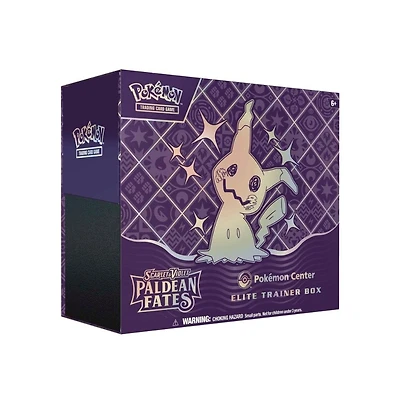 Pokemon TCG: Scarlet & Violet - Paldean Fates Elite Trainer Box POKEMON CENTER EXCLUSIVE (ETB)