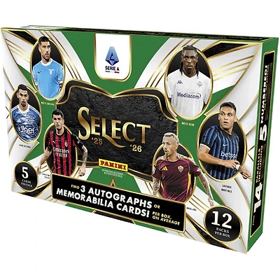 Panini: Select - Series A 2025-2026 Soccer Hobby Box