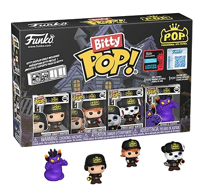 Funko Pop! Bitty Pop - Paranormal Ops Patrol 4pk [Shared Convention Sticker 2025 NYCC] *PREORDER*