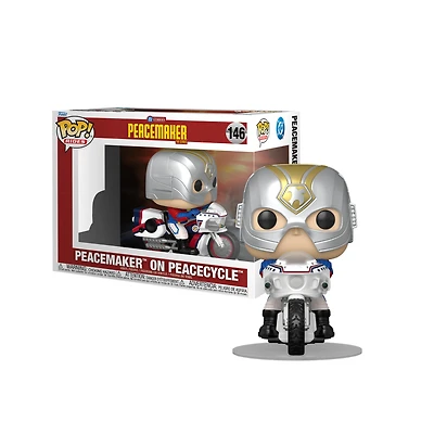 Funko Pop! DC - Deluxe Rides! Peacemaker On Peacecycle #146 *PREORDER*