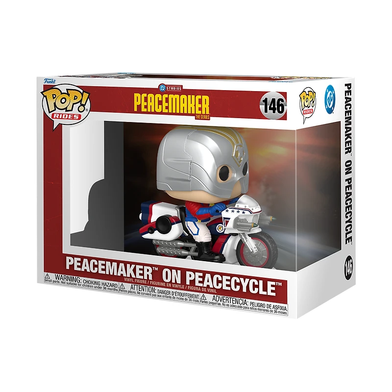 Funko Pop! DC - Deluxe Rides! Peacemaker On Peacecycle #146 *PREORDER*