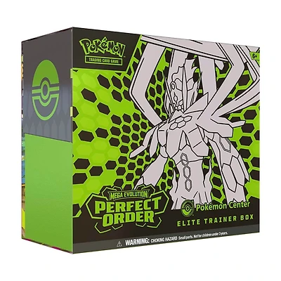 Pokémon TCG: Mega Evolution - Perfect Order Elite Trainer Box (ETB) [Pokémon Center Exclusive]