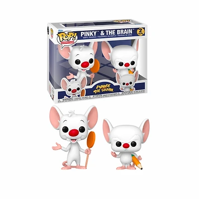 Funko Pop! Animation: Pinky And The Brain - Pinky & The Brain 2pk *PREORDER*