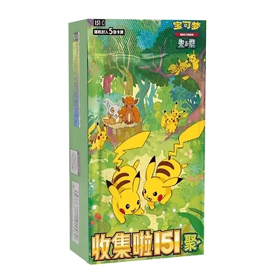 Pokemon TCG - Simplified Chinese "Collect 151: Gathering" Slim Booster Box *PREORDER*