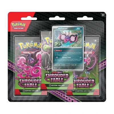Pokemon TCG: Scarlet & Violet - Shrouded Fable 3pc Blister Pack