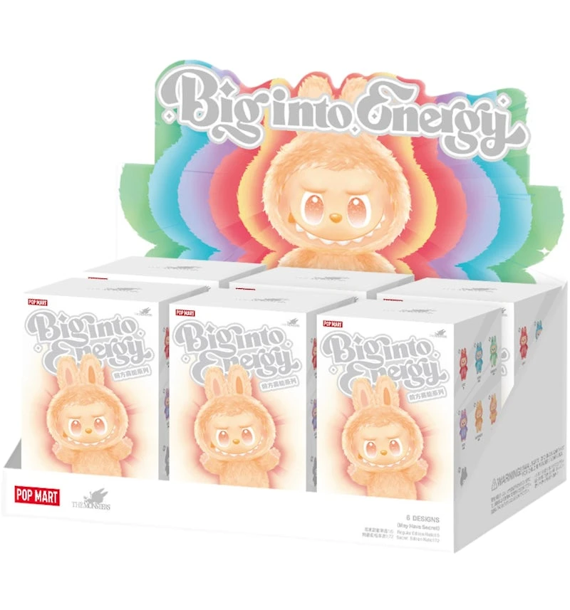 PopMart: The Monsters (Labubu) - Big Into Energy Vinyl Face Blind Box