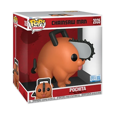 Funko Pop! Anime: Chainsaw Man - Jumbo 10" Pochita #2035 [Funko Special Edition] *PREORDER*