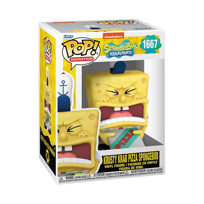 Funko Pop! Nickelodeon: Spongebob Squarepants - with Suds / Ripped Pants Krusty Krab Pizza Fry Cook Games Patrick Caveman Doodlebob Glove World *PREORDER*