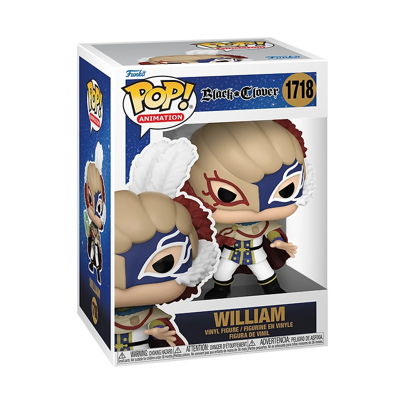 Funko Pop! Anime: Black Clover - William Vangeance #1718 / Leopold Vermillion #1719 Magna Swing #1720 Secre #1721 Vanessa Enoteca #1722 **PREORDER**