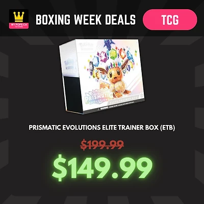 *BOXING WEEK* Pokemon TCG: Scarlet & Violet - Prismatic Evolutions Elite Trainer Box (ETB)