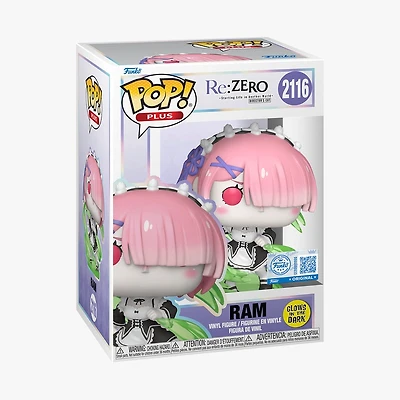 Funko Pop! Anime: Re:Zero - Plus! Ram #2116 [Funko Special Edition - GITD] *PREORDER*