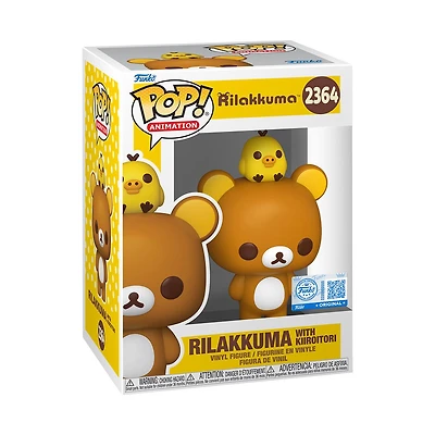 Funko Pop! Animation: Rilakkuma - Rilakkuma with Kiiroitori #2364 [Funko Special Edition] *PREORDER*