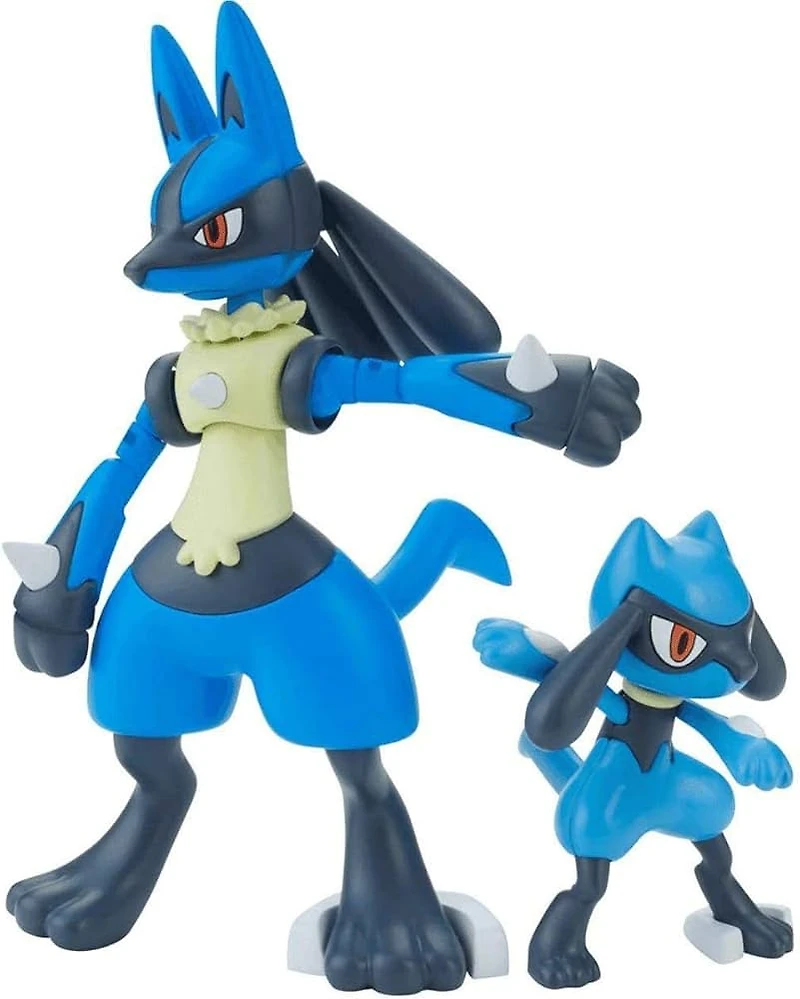 Bandai: Pokemon - Riolu & Lucario Plastic Model Kit