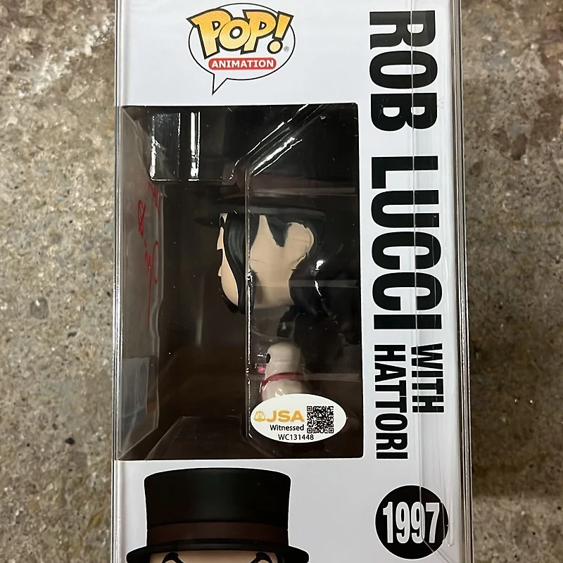 Funko Pop! Anime: One Piece - Rob Lucci with Hattori #1997 [Toy Temple Exclusive] Chase SIGNED BY JASON LIEBRECHT