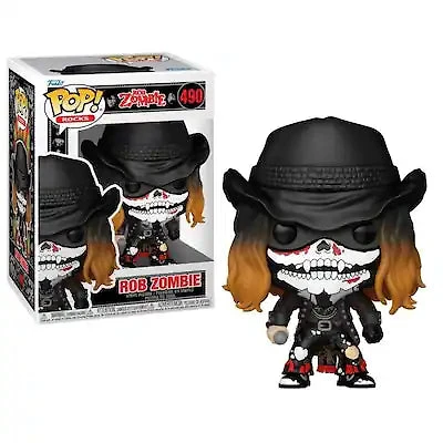 Funko Pop! Music: Rocks - Rob Zombie (with Bandana) #490