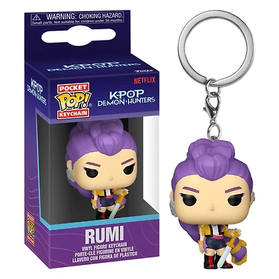 Funko Pop! Movies: K-Pop Demon Hunters - Rumi Pocket Pop! Keychain