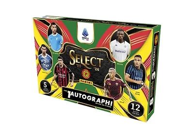 Panini: Select - Series A 2025-2026 Soccer Hobby International Box
