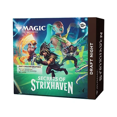 Magic The Gathering (MTG) - Secrets Of Strixhaven Draft Night Box