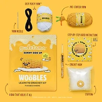 The Woobles: Beginner Crochet Kit - Sunny Side Up Gudetama