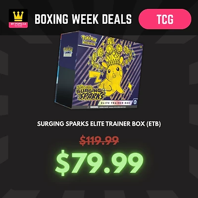 *BOXING WEEK* Pokemon TCG: Scarlet & Violet - Surging Sparks Elite Trainer Box (ETB)