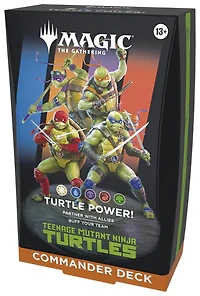 Magic The Gathering (MTG): Universes Beyond - Teenage Mutant Ninja Turtles (TMNT) Commander Deck *PREORDER*