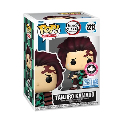 Funko Pop! Anime: Demon Slayer - Tanjiro Kamado with Crow #2213 [MyPops Canada Exclusive]