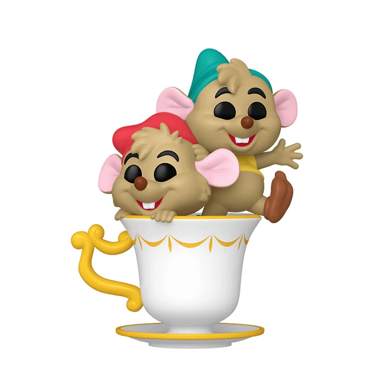 Funko Pop! Disney: Cinderella (75th Anniversary) - Jaq & Gus Gus (In Teacup) #1544