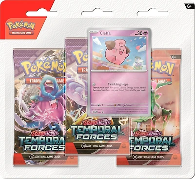 Pokemon TCG: Scarlet & Violet - Temporal Forces 3pc Blister Pack