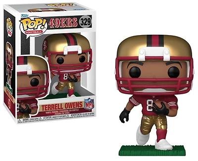 Funko Pop! Sports: NFL - Terrell Owens (San Francisco 49ers) #329