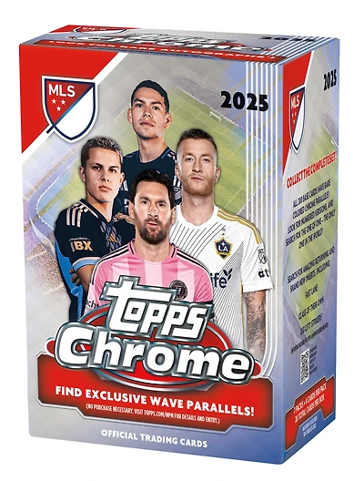 Topps: Chrome - 2025 MLS Soccer Value Box