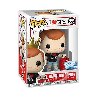Funko Pop! Funko - Traveling Freddy Funko (I Heart NY) #224 [Funko Special Edition] *PREORDER*