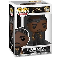 Funko Pop! Rocks: Music - Tupac Shakur (with Vest & Bandana) #158