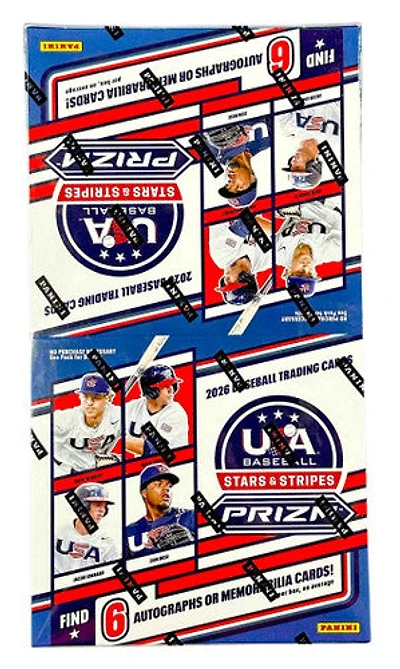 Panini: Prizm - 2026 USA Stars & Stripes Baseball Hobby Box