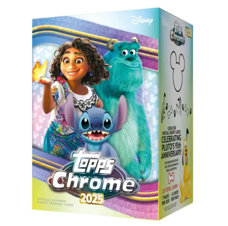 2025 TOPPS DISNEY CHROME VALUE BOX
