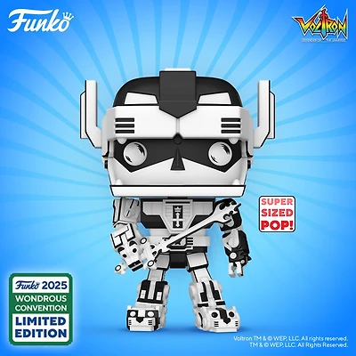 Funko Pop! Animation: Voltron - Super 6" Voltron [2025 Wondrous Convention Exclusive] *PREORDER*