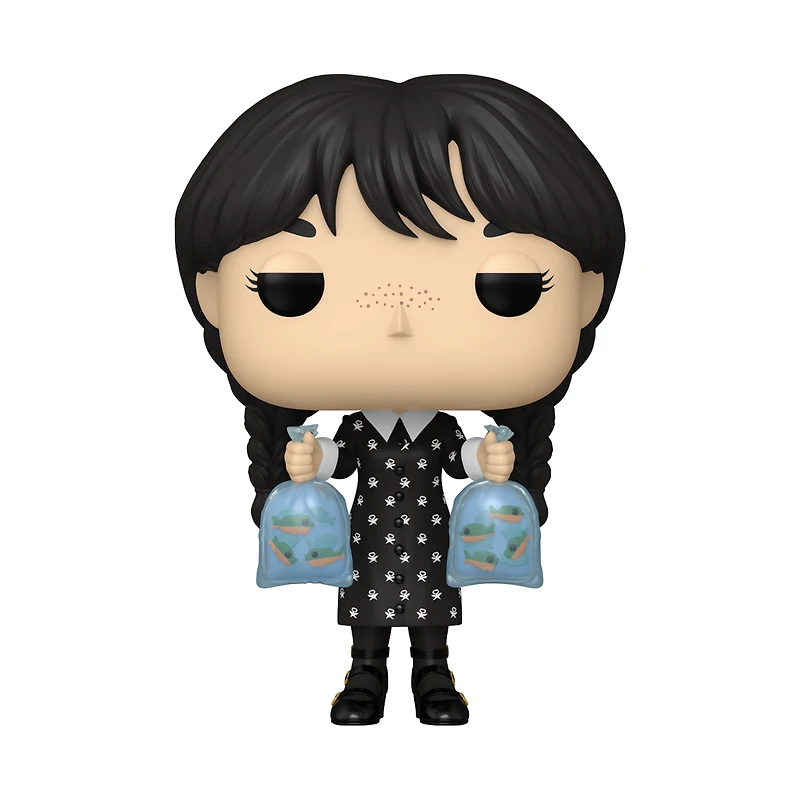 Funko Pop! Television: Wednesday - Wednesday Addams (with Fish) #1814 [Funko Limited Edition - 9,500pcs]