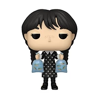 Funko Pop! Television: Wednesday - Wednesday Addams (with Fish) #1814 [Funko Limited Edition - 9,500pcs]