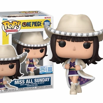 Funko Pop! Anime: One Piece (Live Action) - Miss All Sunday #1884 [Funko Special Edition] *PREORDER*