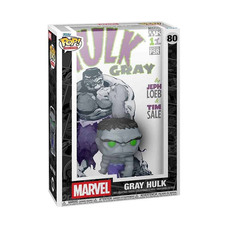 Funko Pop! Marvel - Gray Hulk (Comic Cover) #80 *PREORDER*