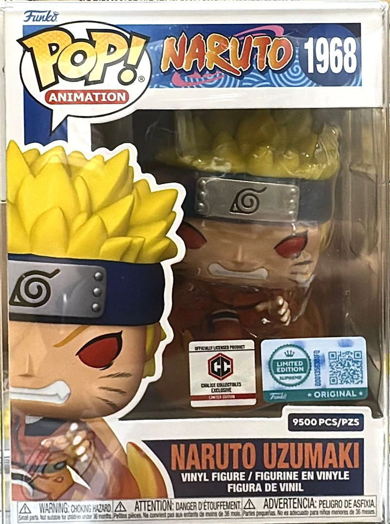 Funko Pop! Anime: Naruto - Naruto Uzumaki #1968 [Chalice Collectibles Exclusive Limited Edition]