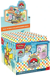 Pokemon TCG - World Championship Deck 2025 Display (8 Decks)