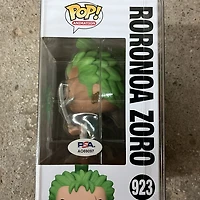 Funko Pop! Anime: One Piece - Roronoa Zoro #923 SIGNED BY MACKENYU