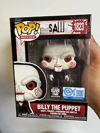 Funko Pop! Movies: Saw - Billy The Puppet #1823 [2025 Hot Topic Scare Fair Exclusive - Limited 9,500pcs]